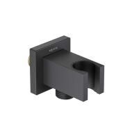 Шланговое подсоединение с держателем AQUATEK, матовый черный AQ2463MB Шланговое подсоединение с держателем AQUATEK, матовый черный AQ2463MB