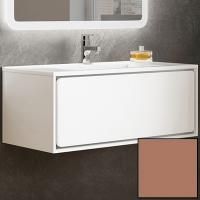 Тумба с раковиной SanVit Бруно-1 90 kbruno190 в цвете Ral подвесная Капучино Тумба с раковиной SanVit Бруно-1 90 kbruno190 в цвете Ral подвесная Капучино