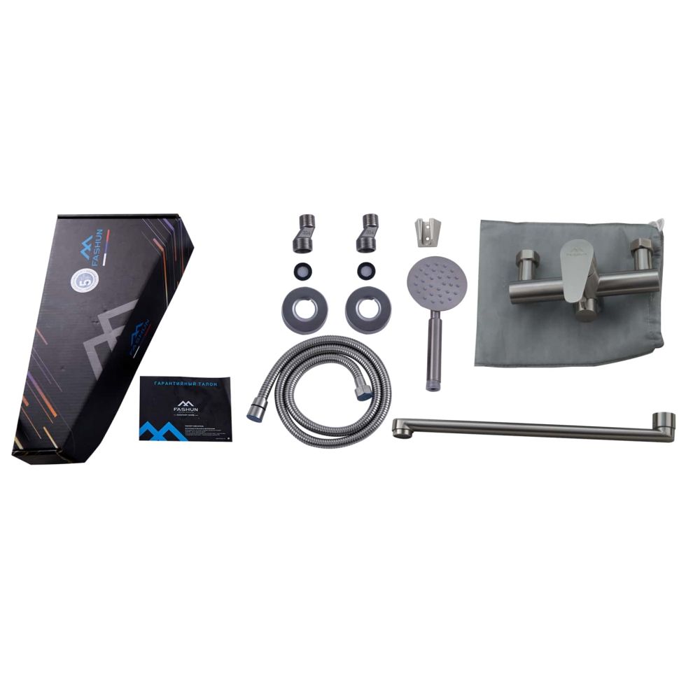 Смеситель для ванны FASHUN A52215N, сатин, артикул A52215N