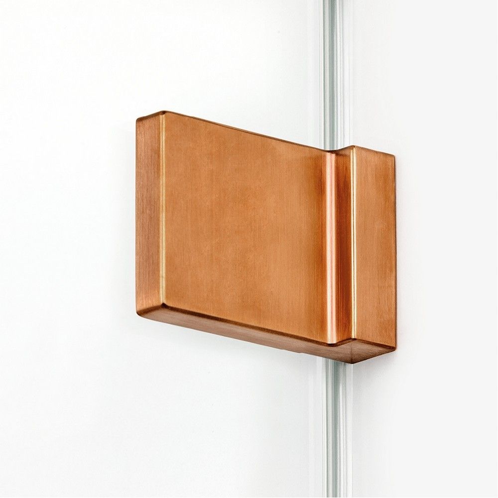 Шторка для ванны NEW TRENDY AVEXA COPPER BRUSHED 130 см EXK-3814 L (брашированная медь)