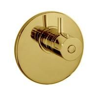 FIMA|Carlo Frattini Fimatherm Смеситель для душа встроенный, термостатический, внешняя часть, цвет золото FIMA|Carlo Frattini Fimatherm Смеситель для душа встроенный, термостатический, внешняя часть, цвет золото