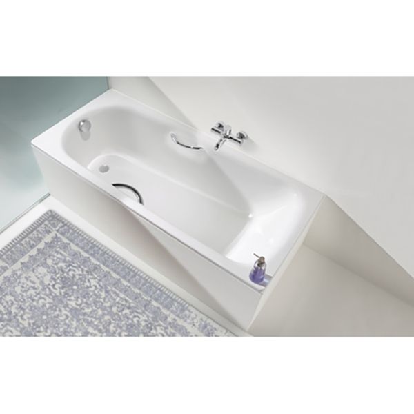 Стальная ванна Kaldewei Saniform Plus Star 335 170x70 с отверстиями под ручки без покрытия