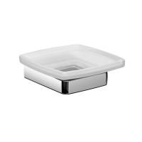 Emco Trend подвесная мыльница хрустальное стекло сатинированное, цвет хром