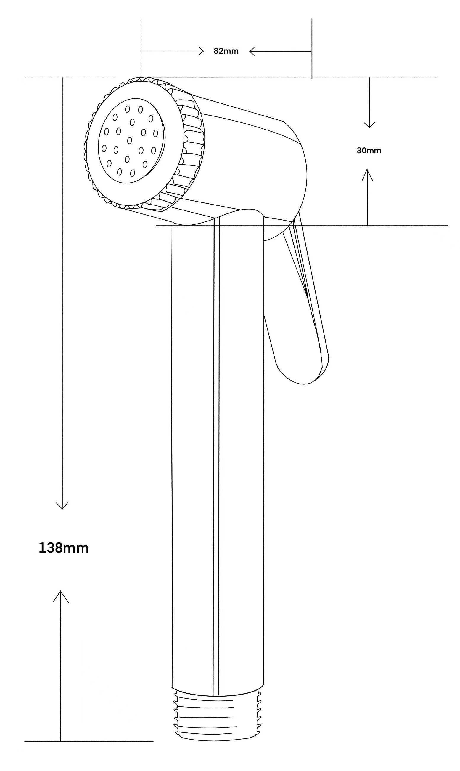 Гигиенический душ, артикул: VSP001, VODA