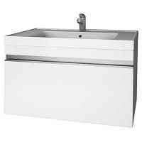 Тумба под раковину Dreja Grace 70 99.0910 подвесная Белый глянец
