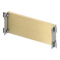 Монтажная пластина из фанеры для фитингов для установки в профиль