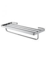 Полотенцедержатель с полкой WONZON & WOGHAND LOTTE, Хром (WW-8381A)