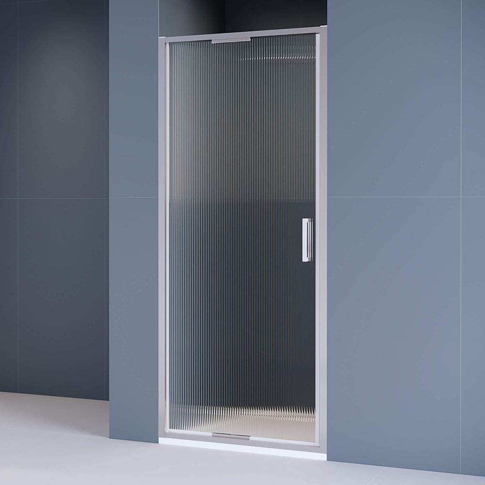 Душевая дверь из стекла, распашная с системой Pull&Slide в нишу RGW SV-05 - хром (Ribbed (Ребристое), 1000), артикул 70320510-151