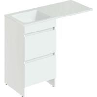 Тумба под раковину Orange Optima OP-50TUW 110 Белый глянец