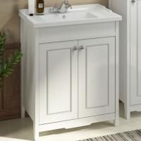 Тумба с раковиной Comforty Тбилиси 70 3132629 Белая Тумба с раковиной Comforty Тбилиси 70 3132629 Белая