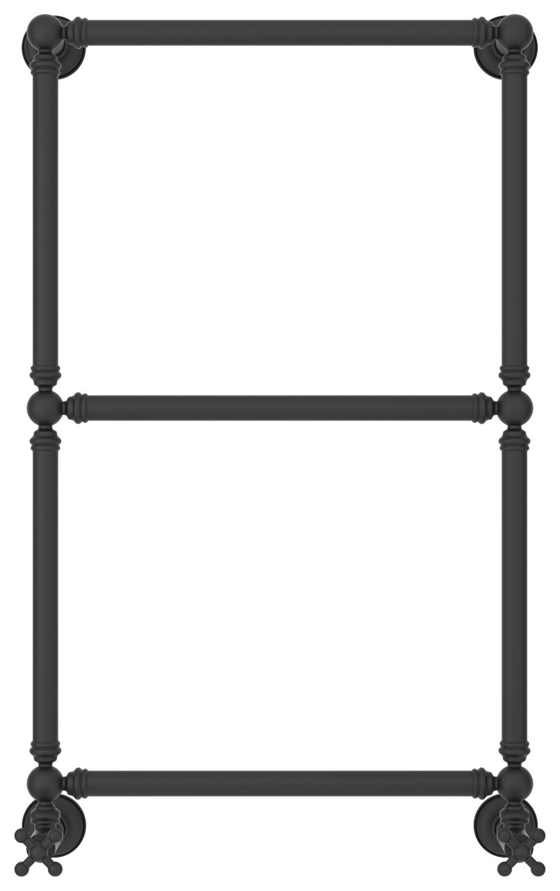 Полотенцесушитель водяной "Ренессанс 1304" 860х500 (МУАР Темный Титан)