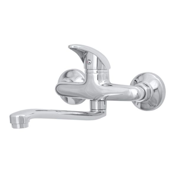 Настенный смеситель для кухни Сантаком stONIX 1113, хром