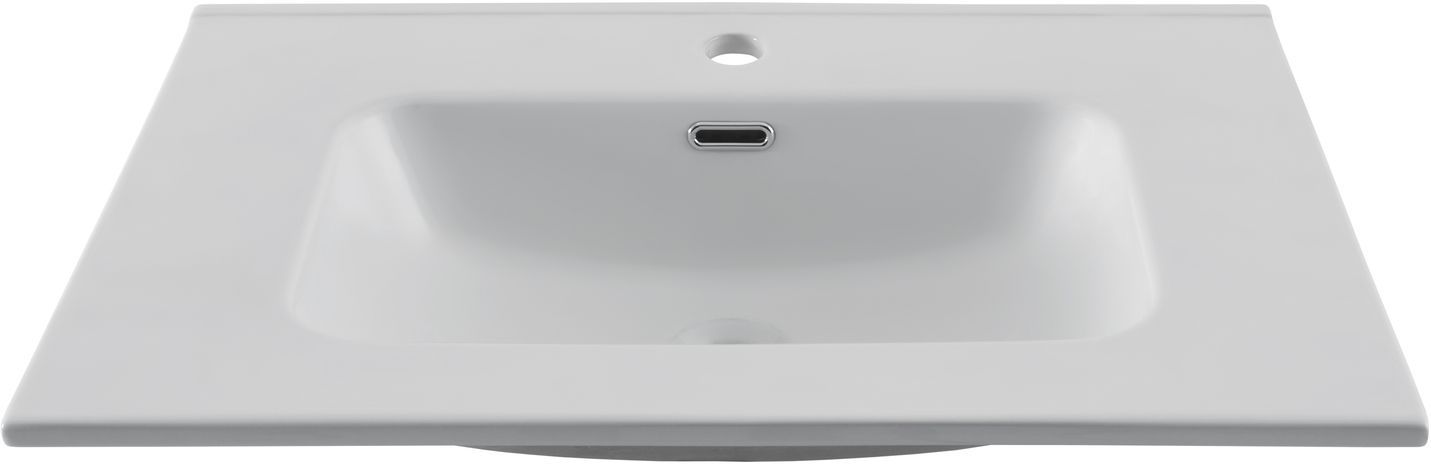 Раковина Aquanet Flat 70 белая матовая Раковина Aquanet Flat 70 белая матовая