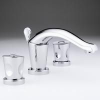 THG BAGATELLE METAL Смеситель для раковины на 3 отверстия, с донным клапаном, цвет хром THG BAGATELLE METAL Смеситель для раковины на 3 отверстия, с донным клапаном, цвет хром