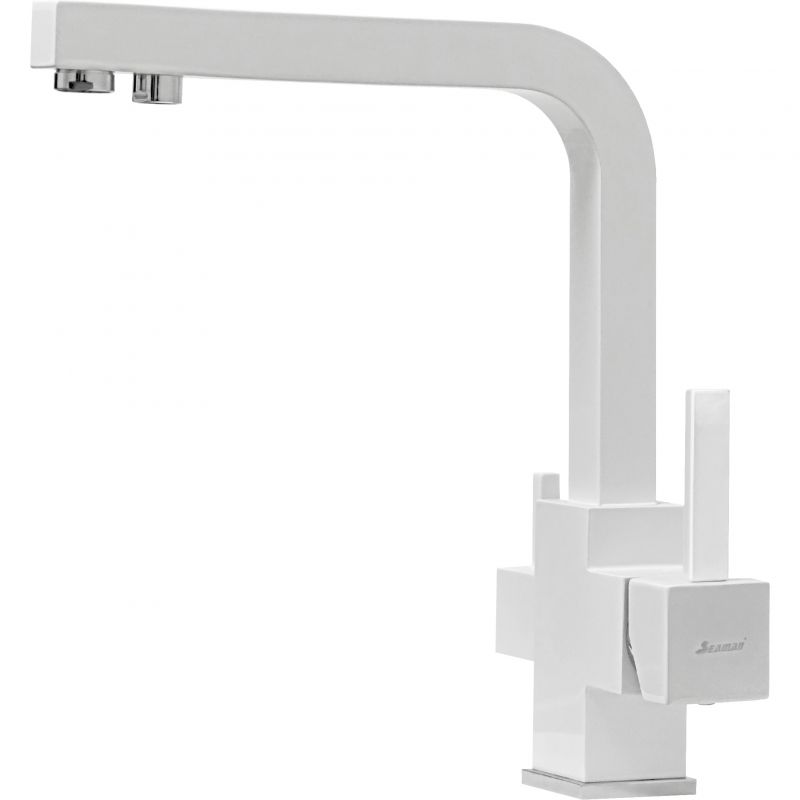 Смеситель Seaman Barcelone SSL-5391 Snow - Белый глянец