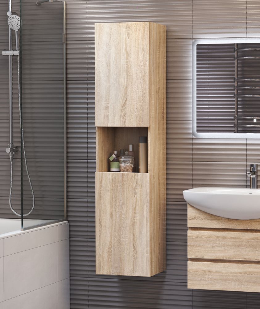 Пенал (35см) VIGO Wing pp.WIN.35 дуб сонома, дуб сонома, артикул pp.WIN.35 дуб сонома