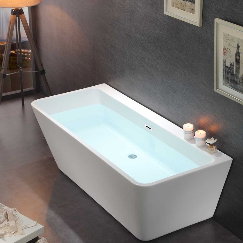 Акриловая ванна Vincea VBT-105 170x75 без гидромассажа