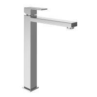 Однорычажный смеситель для раковины FUTURA, высокий, без донного клапана 3/8,  хром