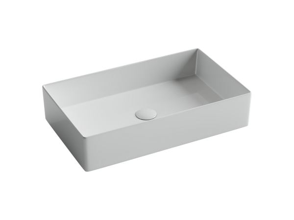 Раковина накладная прямоугольная Элемент (Element) 601x361x130, цвет белый, арт. CN6070