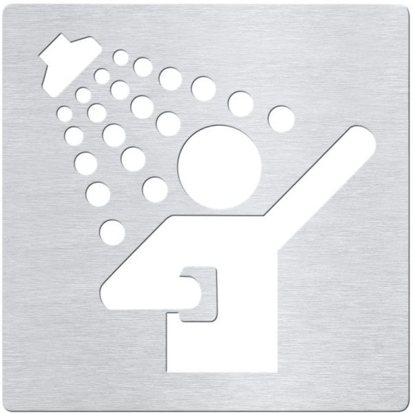 HOTEL значок душ, мат