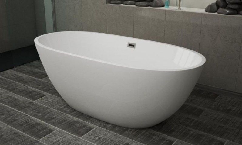 Акриловая ванна Grossman GR-1101 165х75 без гидромассажа