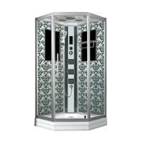 Душевая кабина Niagara Lux 7717 100x100 профиль Серебристый матовый задняя стенка Металлик Душевая кабина Niagara Lux 7717 100x100 профиль Серебристый матовый задняя стенка Металлик