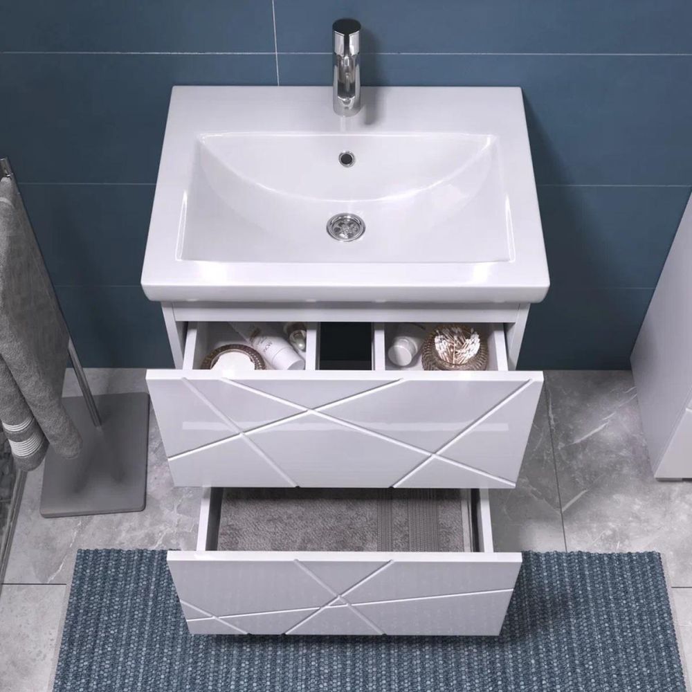 Тумба под раковину напольная VIGO Geometry 015, 60 см, артикул 015