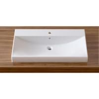 Раковина врезная для ванной комнаты Lavinia Boho Bathroom Sink 33311013, умывальник из фарфора, ширина 80 см