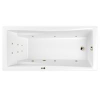 Ванна WHITECROSS Palace 180x80 "LINE" (бронза)