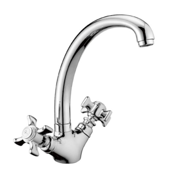 Смеситель для кухни Haiba HB4724, хром