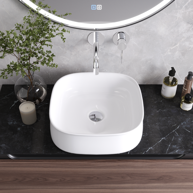 Раковина накладная керамическая CZR-6583, артикул CZR-6583