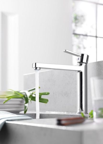 Смеситель для раковины Kludi Zenta 382560575 Хром Смеситель для раковины Kludi Zenta 382560575 Хром