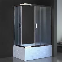 Душевой угол Royal Bath RB 8120BP-C-CH (матовое) правый