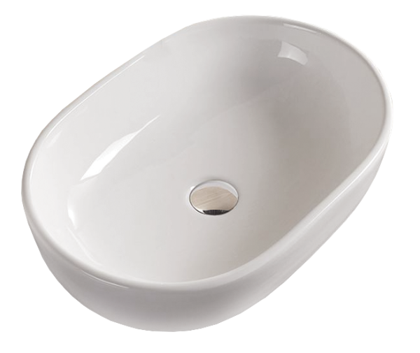 Раковина-чаша Timo Kulo 60 ТК-405 Белая глянцевая