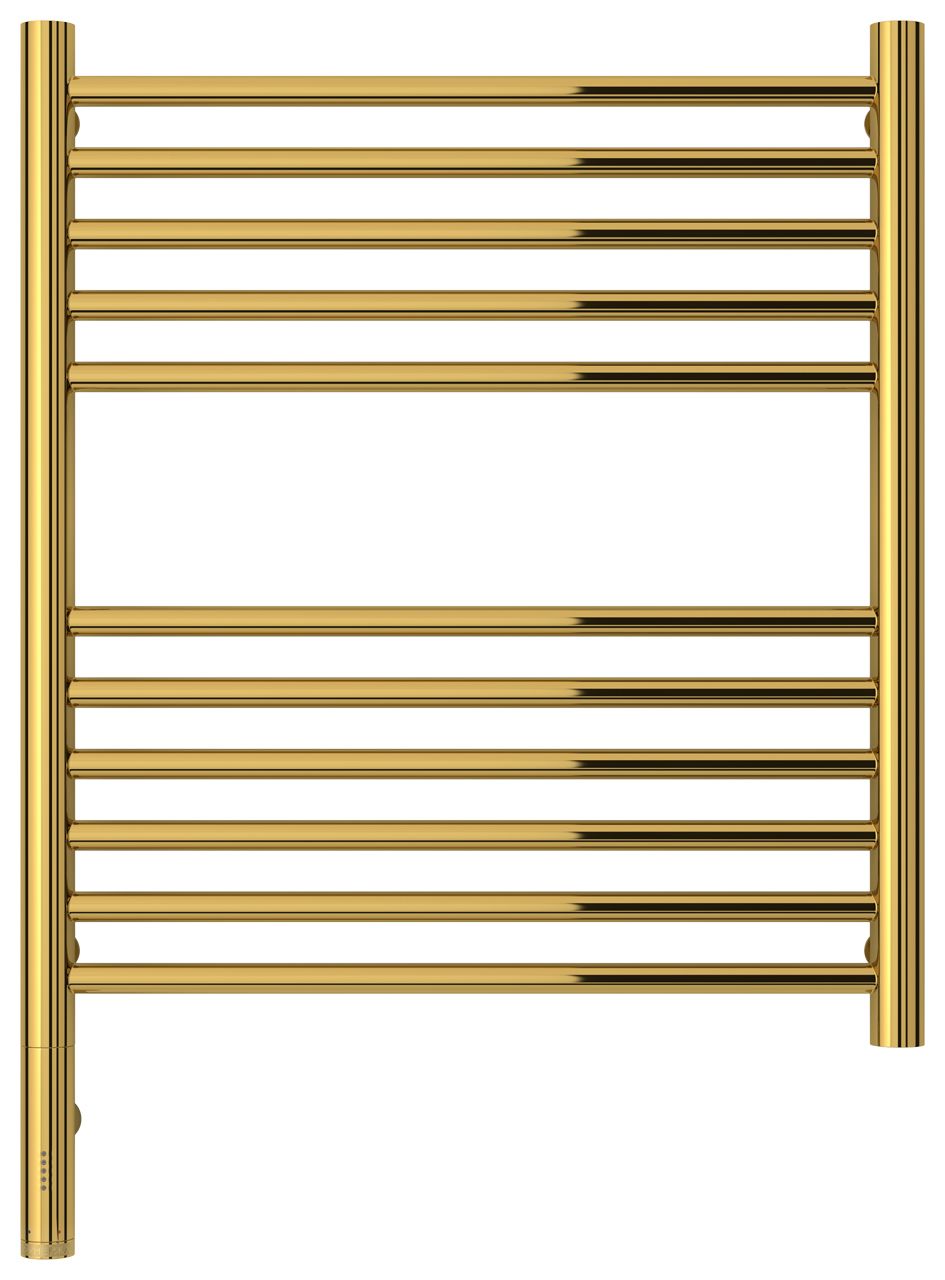Полотенцесушитель электрический "БОГЕМА 3.0" прямая 600х500 / МЭМ левый (Золото)