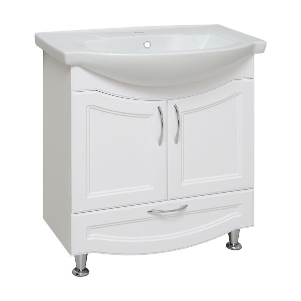 Тумба Runo Неаполь 75 под умывальник УТ000001314 (Элеганс 75) (00-00001034)