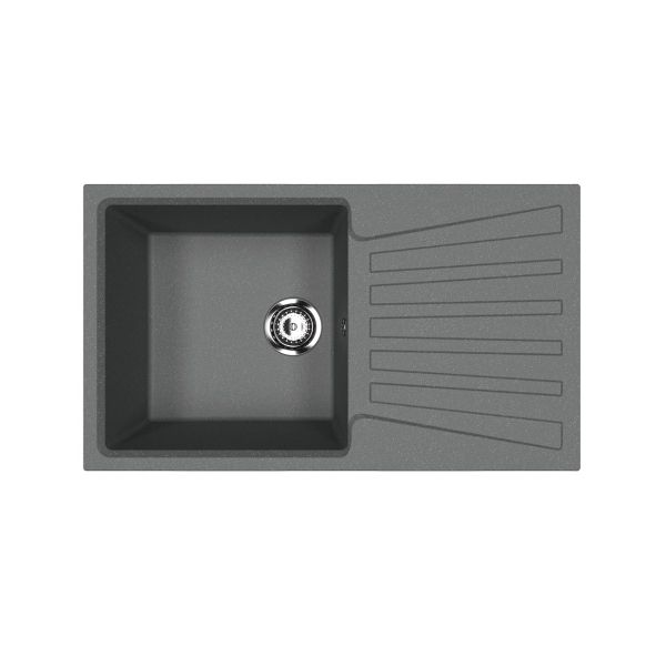 Кухонная мойка Ulgran U-703-343, антрацит