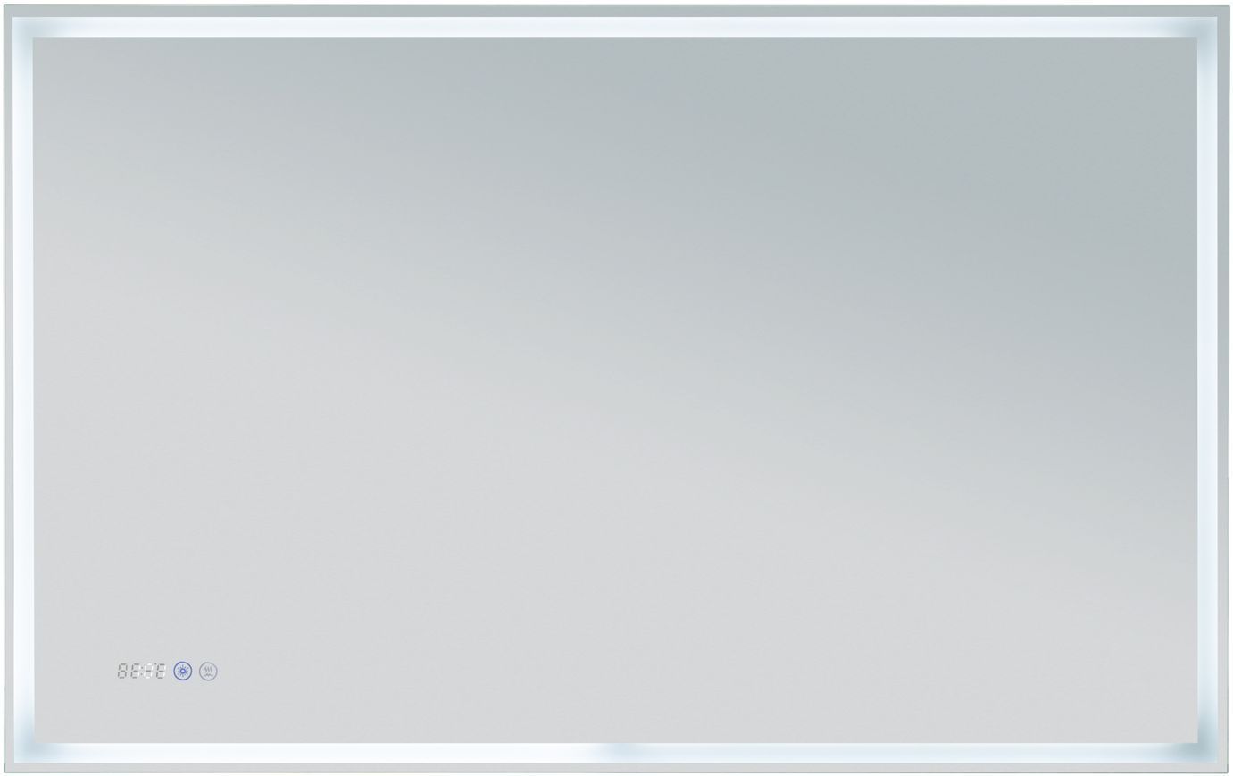 Зеркало Aquanet Оптима 120 белый матовый Зеркало Aquanet Оптима 120 белый матовый