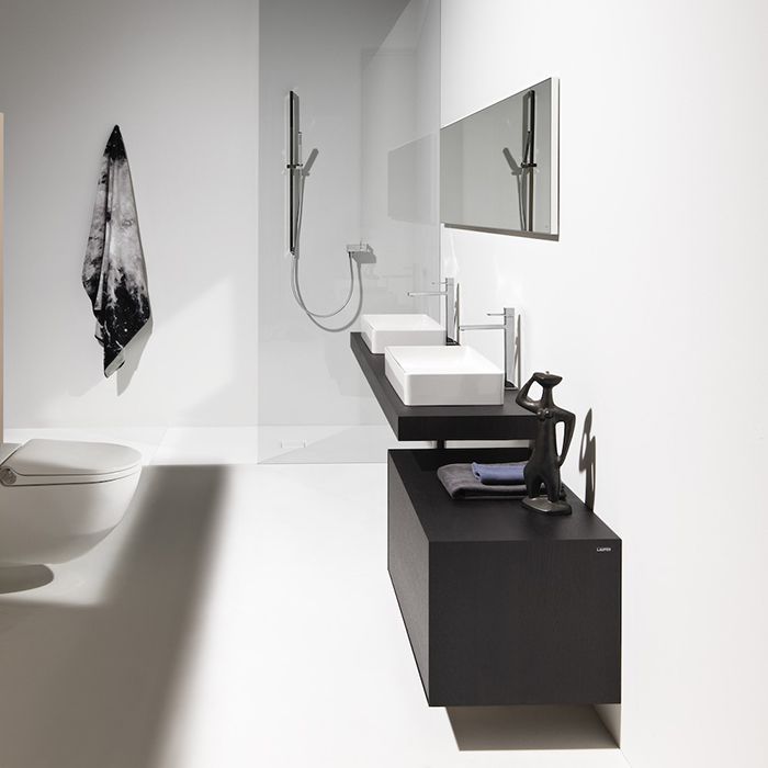 LAUFEN LIVING SQUARE Раковина прямоугольная 600х340х110 мм без отв. под смеситель,без перелива, цвет: белый с покрытием LCC Laufen Clean Coat LAUFEN LIVING SQUARE Раковина прямоугольная 600х340х110 мм без отв. под смеситель,без перелива, цвет: белый с покрытием LCC Laufen Clean Coat