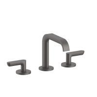 Fantini Icona Deco Смеситель для раковины, 3 отв., без донного клапана, излив 145мм, цвет: оружейная сталь