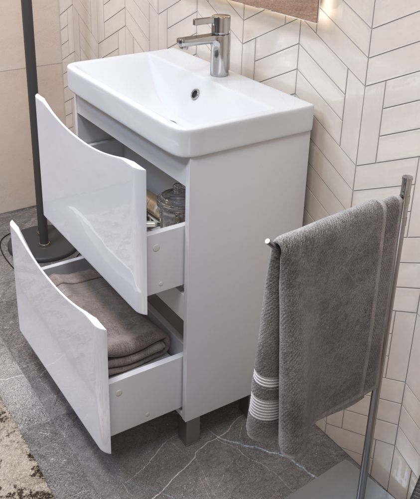 Тумба под раковину напольная VIGO Glem tn.GLE.9595.60.2Y, 60 см, артикул tn.GLE.9595.60.2Y