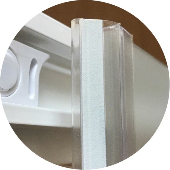 Душевой уголок Radomir Респект 100x100 1-03-1-0-0-1331 с поддоном профиль Белый стекло матовое