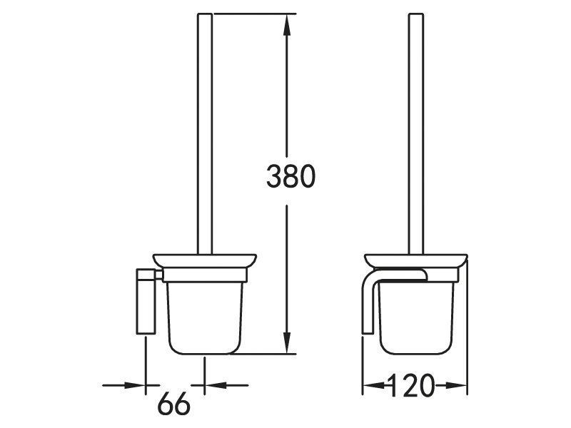 Щетка для унитаза CEZARES ULTIMA CZR-F-8932
