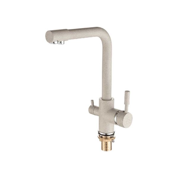 Смеситель для кухни FASHUN A4352-20, бежевый