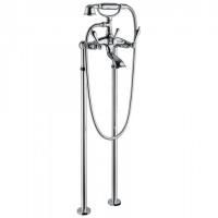 Bongio Capri Смеситель для ванны напольный на опорах, цвет хром