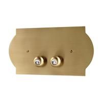 3SC Super-Placca Клавиша двойного смыва 33хh17х2,5 см для бачков Geberit, цвет Polished Brass/Swarovski 3SC Super-Placca Клавиша двойного смыва 33хh17х2,5 см для бачков Geberit, цвет Polished Brass/Swarovski