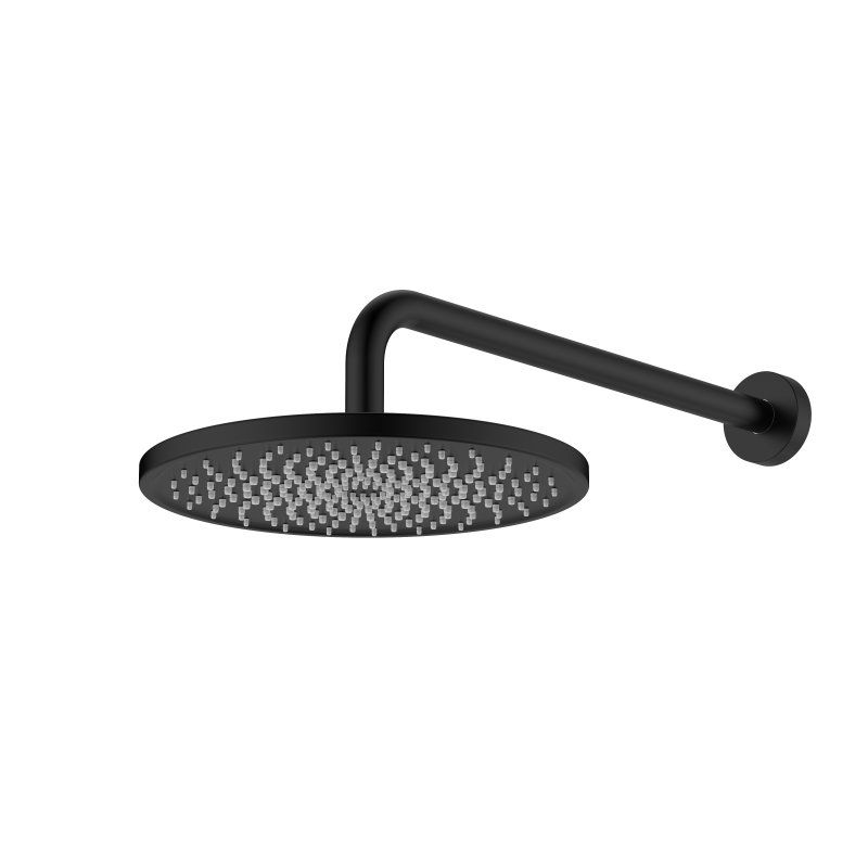 RELAX-HS-01 Верхний душ с кронштейном и креплением к стене, хром, артикул RELAX-HS-01