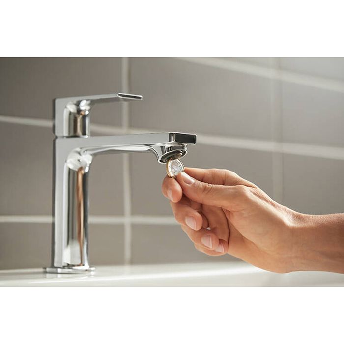 Смеситель для раковины, Hansgrohe, Rebris E, тип открывания воды-однорычажный, тип регулирования воды-керамический картридж, монтаж-на раковину/столешницу, отверстия для монтажа-1, высота, мм-168, вынос излива, мм-133, тип излива-неподвижный, донный клапа Смеситель для раковины, Hansgrohe, Rebris E, тип открывания воды-однорычажный, тип регулирования воды-керамический картридж, монтаж-на раковину/столешницу, отверстия для монтажа-1, высота, мм-168, вынос излива, мм-133, тип излива-неподвижный, донный клапа