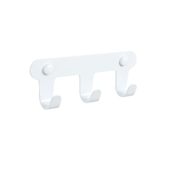 Планка с тремя крючками FIXSEN PRACTICA FX-805W-3, белый