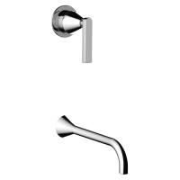 Nicolazzi Flag  Смеситель однорычажный встроенный для раковины  на 2 отв, хром